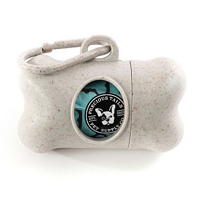 Precious Tails 100 Piece Pet Waste Bags With Dispenser