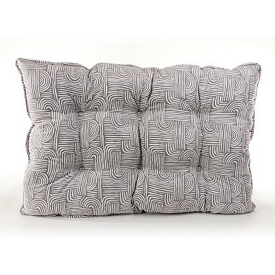 Precious Tails ELLE Large Microsuede Tufted Mat Plush Bottom Pet Bed