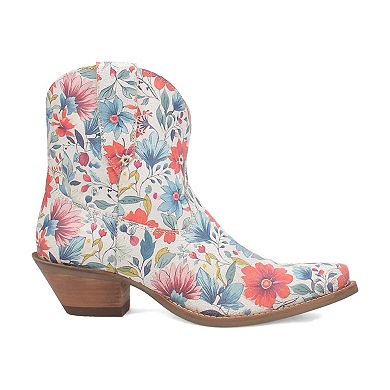 Dingo Pixie Rose Women's Leather Ankle Boots