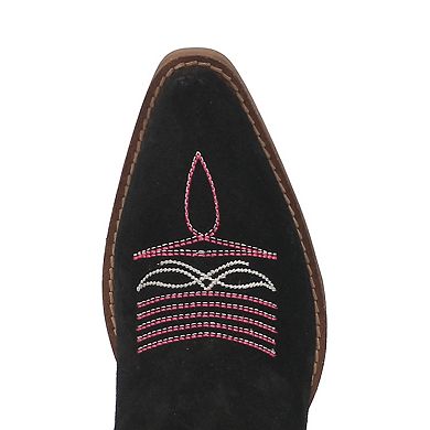 Dingo Women's Hot Sauce Embroidered Leather Cowboy Boots
