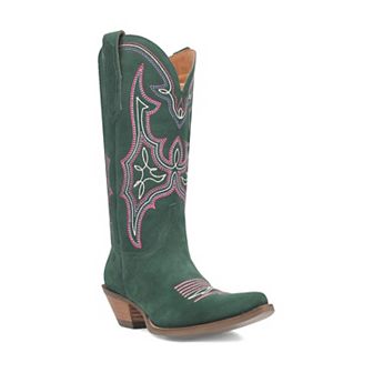 Dingo Women's Hot Sauce Embroidered Leather Cowboy Boots