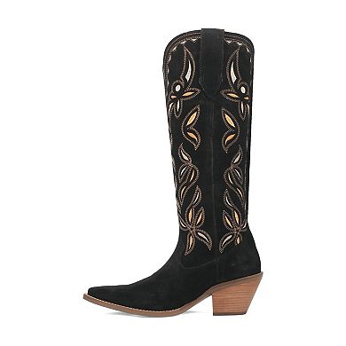 Dingo Women's Bandelera Tall Leather Cowboy Boots