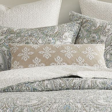 Levtex Home Assisi Rectangular Embroidered Throw Pillow