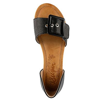 sugar Champion Women's Flat Sandals