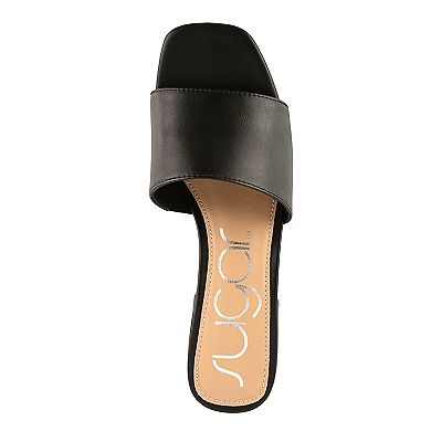 sugar Uniform 3 Women's Block Heel Sandals