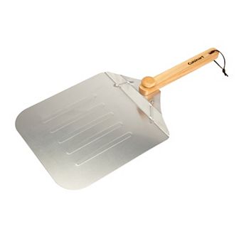 Cuisinart® 12" Aluminum Pizza Peel with Collapsible Wooden Handle