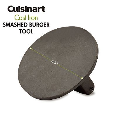 Cuisinart® Cast Iron Smashed Burger Press Tool