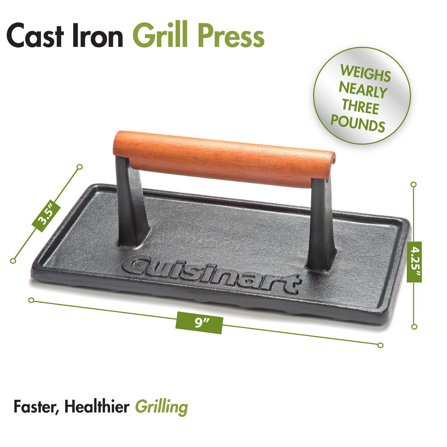 Cuisinart Grill Press - Thumbnail 3