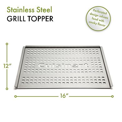 Cuisinart® Stainless Steel Grill Topper