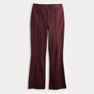 Women's Nine West Pintuck Bootcut Ponte Pants