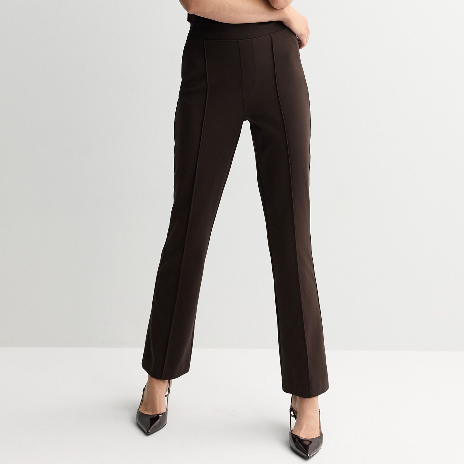Women's Nine West Pintuck Bootcut Ponte Pants
