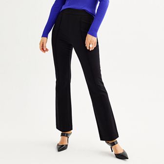 Women's Nine West Pintuck Bootcut Ponte Pants