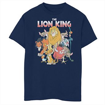 Disney's The Lion King Gang's All Here Boys Husky Graphic Tee