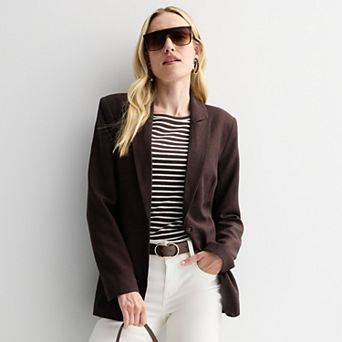 Women's Nine West Peak Lapel Blazer