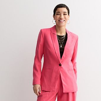 Women's Nine West Peak Lapel Blazer