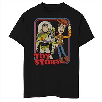 Disney / Pixar's Toy Story Buzz And Woody Poster Boys Husky Graphic Tee