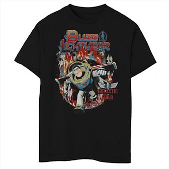 Disney / Pixar's Toy Story Buzz Lightyear Galactic Tour Poster Boys Husky Graphic Tee