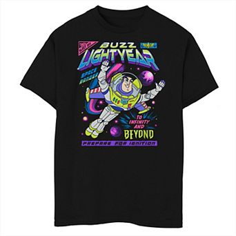 Disney / Pixar's Toy Story Buzz Lightyear Comic Book Cover Boys Husky Graphic Tee