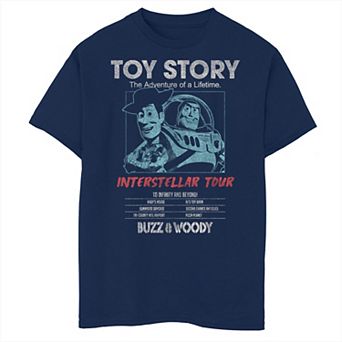 Disney / Pixar's Toy Story Interstellar Tour Poster Boys Husky Graphic Tee