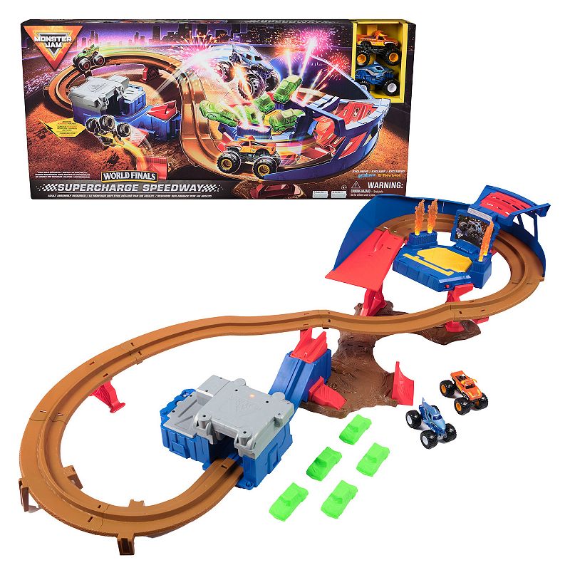 Monster Jam Supercharge Speedway Playset