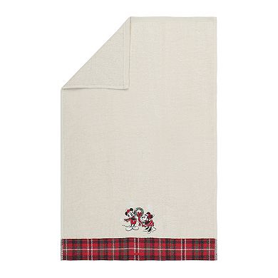 Disney's Mickey Mouse & Minnie Mouse St. Nicholas Square Holiday Hand Towel