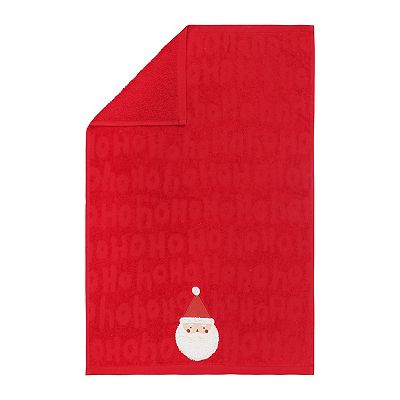 St. Nicholas Square Ho Ho Santa Hand Towel