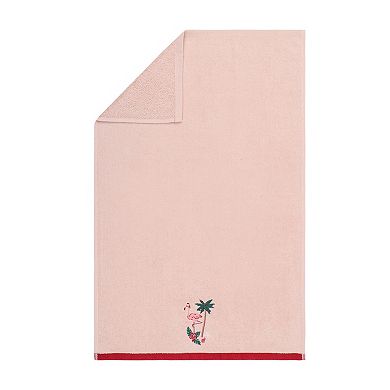 St. Nicholas Square® Holiday Flamingo Hand Towel