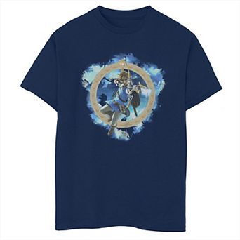 Boys The Legend Of Zelda Link About To Shoot Husky Graphic Tee