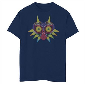 Boys The Legend Of Zelda Knitted Majoras Mask Husky Graphic Tee