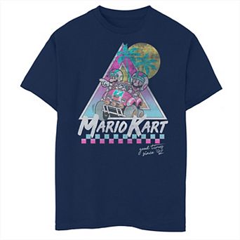 Boys Mario Kart Beach Race Good Times Since 92 Husky Graphic Tee