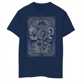 Boys The Legend Of Zelda Sacred Scroll Husky Graphic Tee
