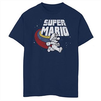 Boys Super Mario Bros Space Run Husky Graphic Tee