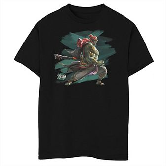 Boys The Legend Of Zelda Tears Of The Kingdom Ganondorf Paint Husky Graphic Tee