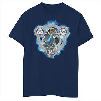 Boys The Legend Of Zelda Spiritual Stones Symbols Husky Graphic Tee