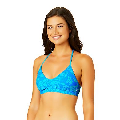 Juniors' Hurley Oceanside Scoop Front Adjustable Swim Bikini Top