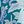 Teal Blue Fun Garden