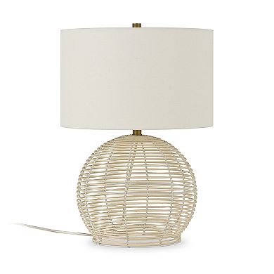 Finley & Sloane Bryn Rattan Table Lamp