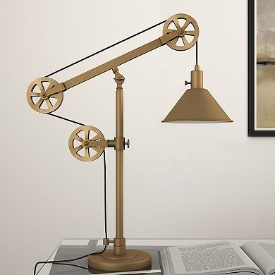 Finley & Sloane Descartes Pulley System Table Lamp