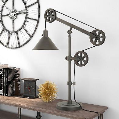 Finley & Sloane Descartes Pulley System Table Lamp