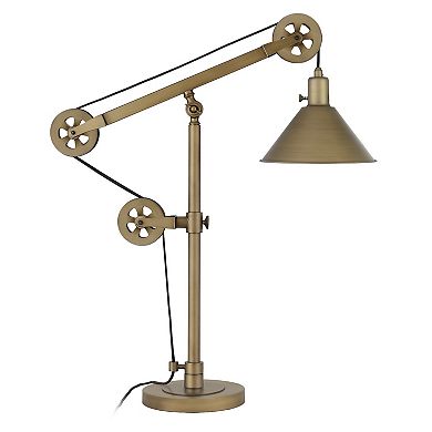 Finley & Sloane Descartes Pulley System Table Lamp
