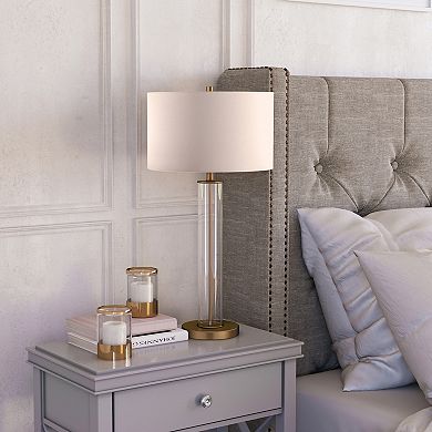 Finley & Sloane Harlow Glass Table Lamp 