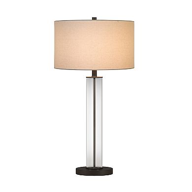 Finley & Sloane Harlow Glass Table Lamp 