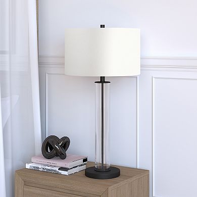 Finley & Sloane Harlow Glass Table Lamp 