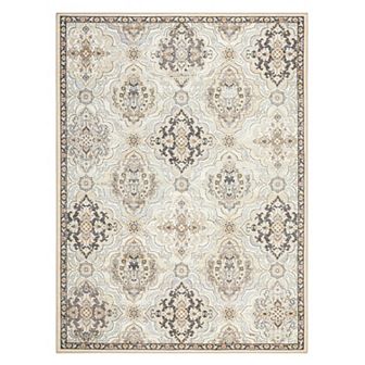 Town & Country Everyday Avani Cottagecore Medallion Everwash™ Washable Area Rug with Non-Slip Backing