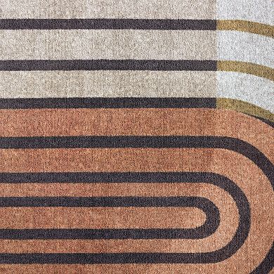 Town & Country Everyday Avani Retro Arch Everwash™ Washable Area Rug with Non-Slip Backing