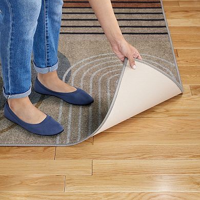Town & Country Everyday Avani Retro Arch Everwash™ Washable Area Rug with Non-Slip Backing