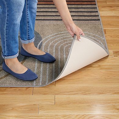 Town and Country Everyday Avani Retro Arch Everwash™ Washable Area Rug with Non-Slip Backing