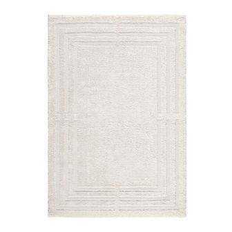 Town & Country Everyday Cloud Shag Plush Border Area Rug