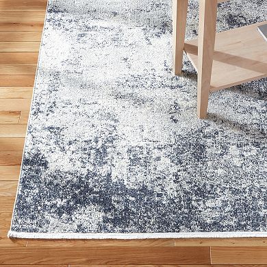 Town and Country Everyday Rein Abstract Cloud Everwash™ Washable Area Rug with Non-Slip Backing