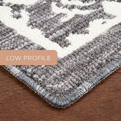 Town & Country Everyday Walker Damask Medallion Everwash™ Washable Multi-Use Decorative Rug